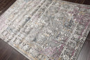 5' x 7' Transitional 100% Polypropylene Oriental Area Rug Gray, Brown