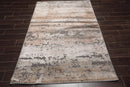 5' x 7' Abstract Modern 100% Polypropylene Oriental Area Rug Beige, Tan
