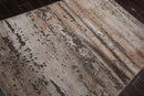 5' x 7' Abstract Modern 100% Polypropylene Oriental Area Rug Beige, Tan