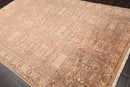 6'6" x 9'11" Hand Knotted Wool Kayseri Vegetable dyes Oriental Area Rug Rose