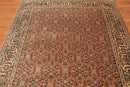 6x9 Pale Peach, Beige Hand Knotted 100% Wool Persian Oriental Area Rug