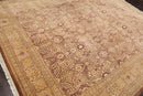 8’1” x 10’2” Hand Knotted 100% Wool Pak Persian 300 KPSI Area Rug Light Brown