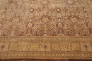 8’1” x 10’2” Hand Knotted 100% Wool Pak Persian 300 KPSI Area Rug Light Brown