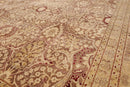 8’1” x 10’2” Hand Knotted 100% Wool Pak Persian 300 KPSI Area Rug Light Brown