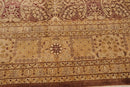 8’1” x 10’2” Hand Knotted 100% Wool Pak Persian 300 KPSI Area Rug Light Brown