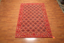 6' x 9' Hand Knotted Classic European Wool Tibetan Oriental Area Rug Rose