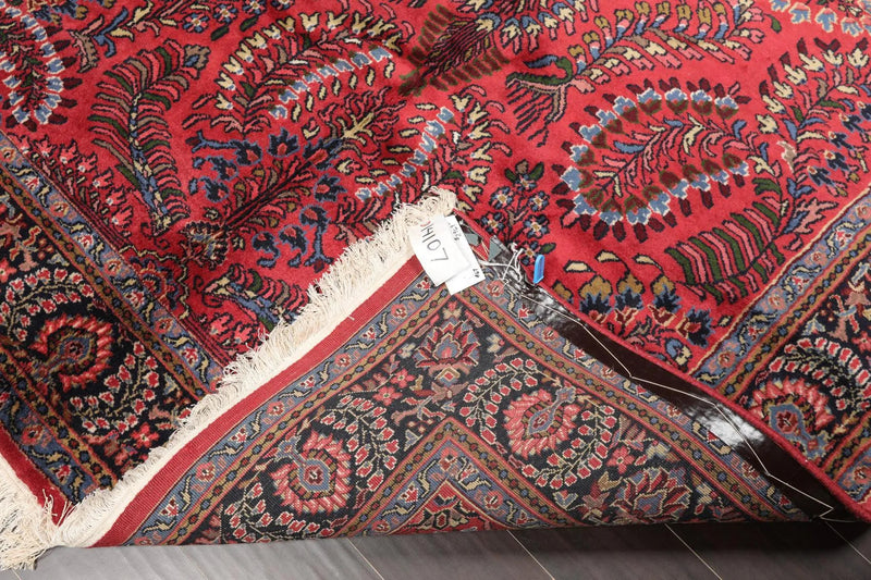 6' x 9' Hand Knotted Wool Thick Pile French Aubusson Savonnerie Area Rug Ivory