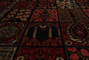 8x10 Navy Hand Knotted 100% Wool Bhakhtiari Traditional Oriental Area Rug