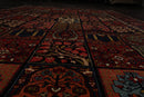 8x10 Navy Hand Knotted 100% Wool Bhakhtiari Traditional Oriental Area Rug