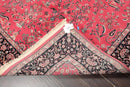 6' x 8'11'' Hand Knotted Wool PakPersian 16/18 Isphahan 300 KPSI Area Rug Pink