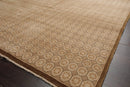 6x9 Beige Hand Knotted Tibetan 100% Wool Michaelian & Kohlberg Modern & Contemporary Oriental Area Rug