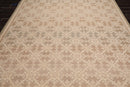 8'1" x 9'9" Schumacher Hand Knotted Wool French Aubusson Savonnerie Area Rug Beige