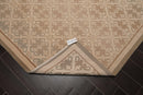 8'1" x 9'9" Schumacher Hand Knotted Wool French Aubusson Savonnerie Area Rug Beige