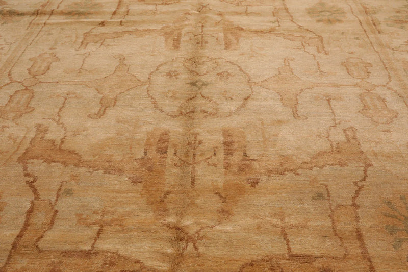 6x9 Beige Hand Knotted Tibetan 100% Wool Michaelian & Kohlberg Traditional Oriental Area Rug