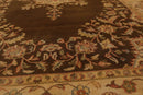5' x 7'9" Hand Knotted Kermann Traditional 100% Wool Persian Oriental Area rug Mocha