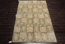 6x9 Aqua Hand Knotted Tibetan 100% Wool Tibetan Traditional Oriental Area Rug