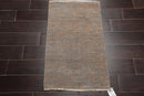 2' x 3' Hand Knotted 100% Wool Transitional Tibetan Oriental Area Rug Blue