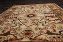 5x7 Beige, Tan Hand Knotted Tibetan 100% Wool Traditional Oriental Area Rug