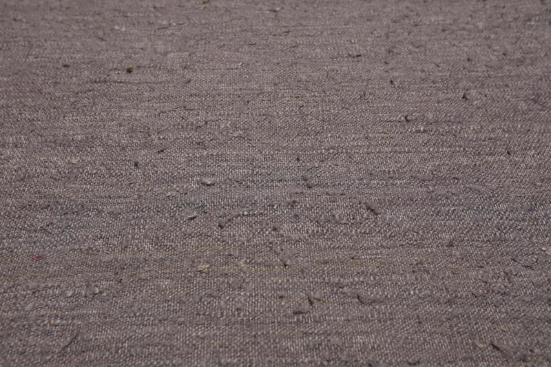 2' x 3' Hand Woven 100% Silk Modern Flatweave Kilim Oriental Area Rug Gray