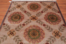 6' x 9'1" Hand Knotted Traditional Classic European Wool Tibetan Area rug Beige