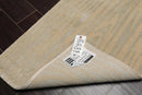 2' x 3' Hand Knotted Wool & Silk Modern Tibetan Oriental Area Rug Beige, Gray