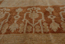 4x6 Beige, Caramel Hand Knotted 100% Wool Peshawar Traditional Oriental Area Rug