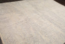8'11"x 11'11" Hand Knotted Wool Antiqued Turkish weave Area Rug Muted Tone on Tone Gray