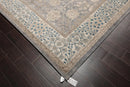 7'10” x 9'10” Designer 100% Polypropylene Oriental Area Rug Gray, Beige