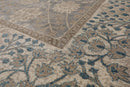 7'10” x 9'10” Designer 100% Polypropylene Oriental Area Rug Gray, Beige