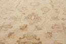 3’5” x 5’ Hand Knotted 100% Wool Peshawar Traditional Oriental Area Rug Beige