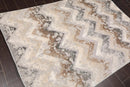 5' x 7' loomBloom  Lara Traditional Oriental Area Rug Gray, Beige, Brown