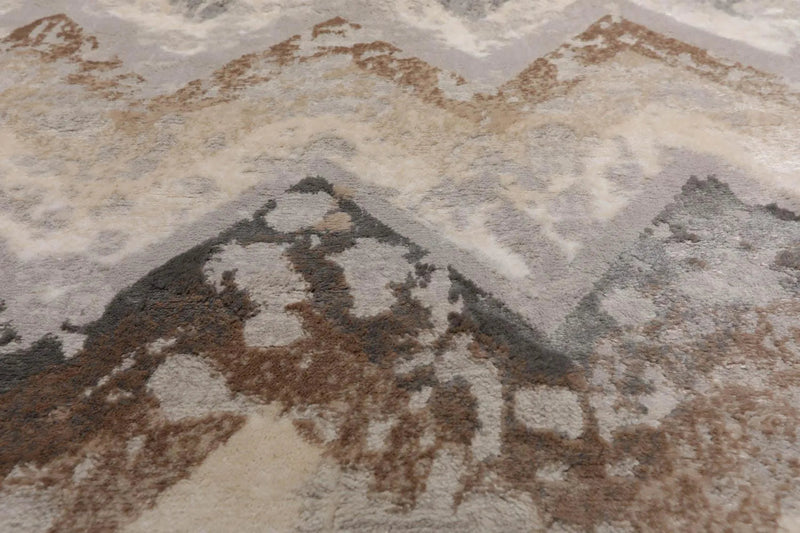 5' x 7' loomBloom  Lara Traditional Oriental Area Rug Gray, Beige, Brown