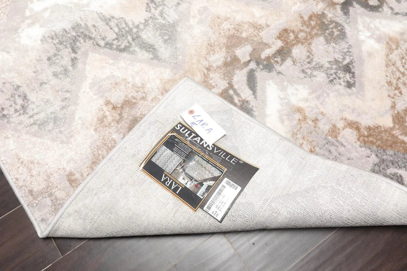 5' x 7' loomBloom  Lara Traditional Oriental Area Rug Gray, Beige, Brown