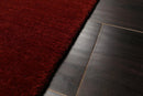 6x9 Rust Hand Knotted Tibetan 100% Wool Tufenkian Modern & Contemporary Oriental Area Rug