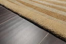 6x9 Beige Hand Knotted Tibetan 100% Wool Tufenkian Modern & Contemporary Oriental Area Rug