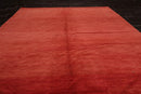 6x9 Coral Hand Knotted Tibetan 100% Wool Tufenkian Modern & Contemporary Oriental Area Rug