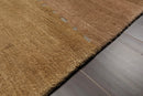 6x9 Taupe Hand Knotted Tibetan 100% Wool Tufenkian Modern & Contemporary Oriental Area Rug