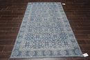 5' x 8' Hand Knotted 100% Wool Oriental Traditional Oriental Area Rug Blue