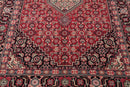 5'6'' x 7'11'' Hand Knotted Rare Romanian Ferahaan 100% Wool Area Rug Pink Black