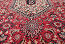 5'6'' x 7'11'' Hand Knotted Rare Romanian Ferahaan 100% Wool Area Rug Pink Black