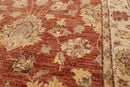 3’ x 5’1" Hand Knotted 100% Wool Agra Traditional Oriental Area Rug Peach, Beige