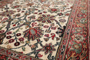 3’ x 4’11" Hand Knotted 100% Wool Agra Traditional Oriental Area Rug Ivory