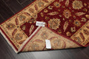 3’ x 5’ Hand Knotted 100% Wool Peshawar Traditional Oriental Area Rug Red