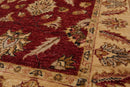3’ x 5’ Hand Knotted 100% Wool Peshawar Traditional Oriental Area Rug Red