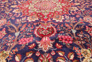 6'6'' x 9'10" Hand Knotted Wool Tabrizz Oriental Area Rug Royal Blue