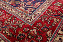 6'6'' x 9'10" Hand Knotted Wool Tabrizz Oriental Area Rug Royal Blue