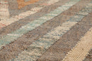 5’3” x 8’6” Hand Woven Natural Fiber Jute Modern Flatweave Kilim Area Rug