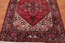 5x7 Red Hand Knotted Traditional Tabriz Bordered Wool Oriental Area Rug