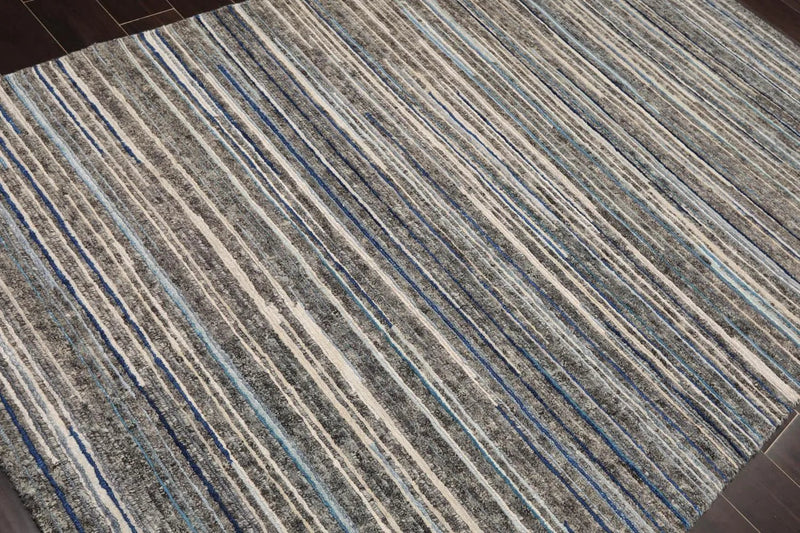 5' 3''x7' 11'' Hand Knotted Wool Oriental Area Rug