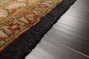 9x12 Charcoal, Tan Hand Knotted 100% Wool Agra Traditional Oriental Area Rug
